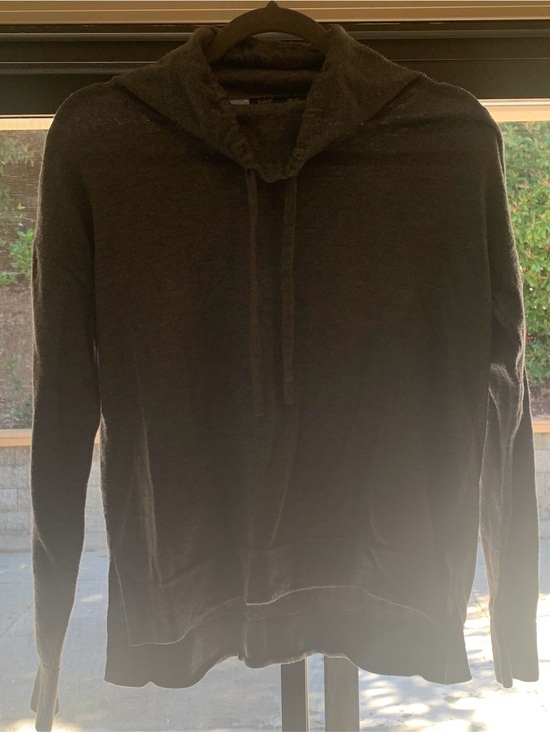 Banana Republic Sweaters - Banana Republic Charcoal 100% merino wool Sweater